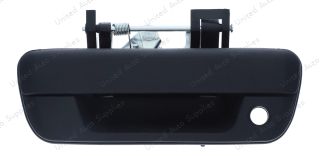 Tailgate Handle Tailgate Plastic, Metal Texture Black for 2004-2014 Chevrolet Colorado; 2004-2014 GMC Canyon; 2012-2026 Chevrolet Utility; 2002-2008 Chevrolet Tornado; 2003-2010 Chevrolet Montana