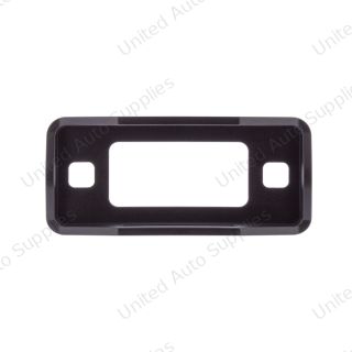 Black Anodized Billet Aluminum Side Marker Bezel With Raised Side Protection For 1970-77 Ford Bronco