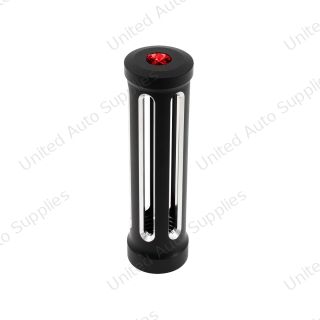 M30X3.5 Thread-On Sonoma Gearshift Knob-Red Crystal/Matte Black