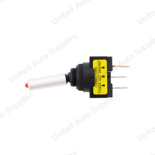 Red LED Toggle 15 Amp 12V S.P.S.T. On/Off 1 Pc.