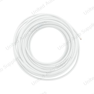 Primary Wire - Rated 80°C 16 AWG, White 20 Ft.