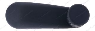 Window Crank Handle RH = LH Plastic Black Knob + Black Handle (Plastic) for 2005-2010 Chevrolet Cobalt; 1999-2026 GMC Sierra