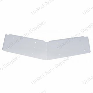 14" Stainless Ultra Cab Drop Sunvisor For 1997-2001 Peterbilt 379