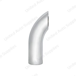 5" Curved Plain Bottom Exhaust - 18"L