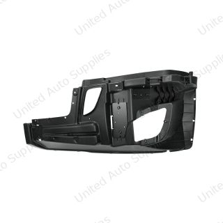 Bumper Reinforcement With Fog Light & Wheel Aero Trim Holes For 2018-2024 Freightliner Cascadia - Driver