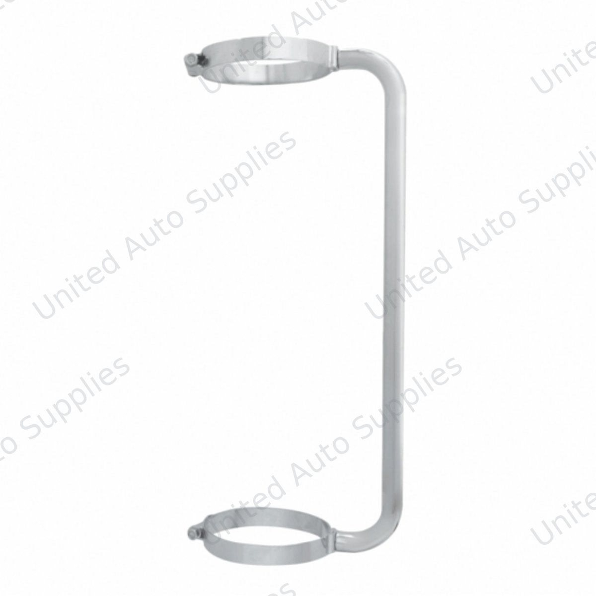 24" Stainless Exhaust Grab Handle - 6" Clamp