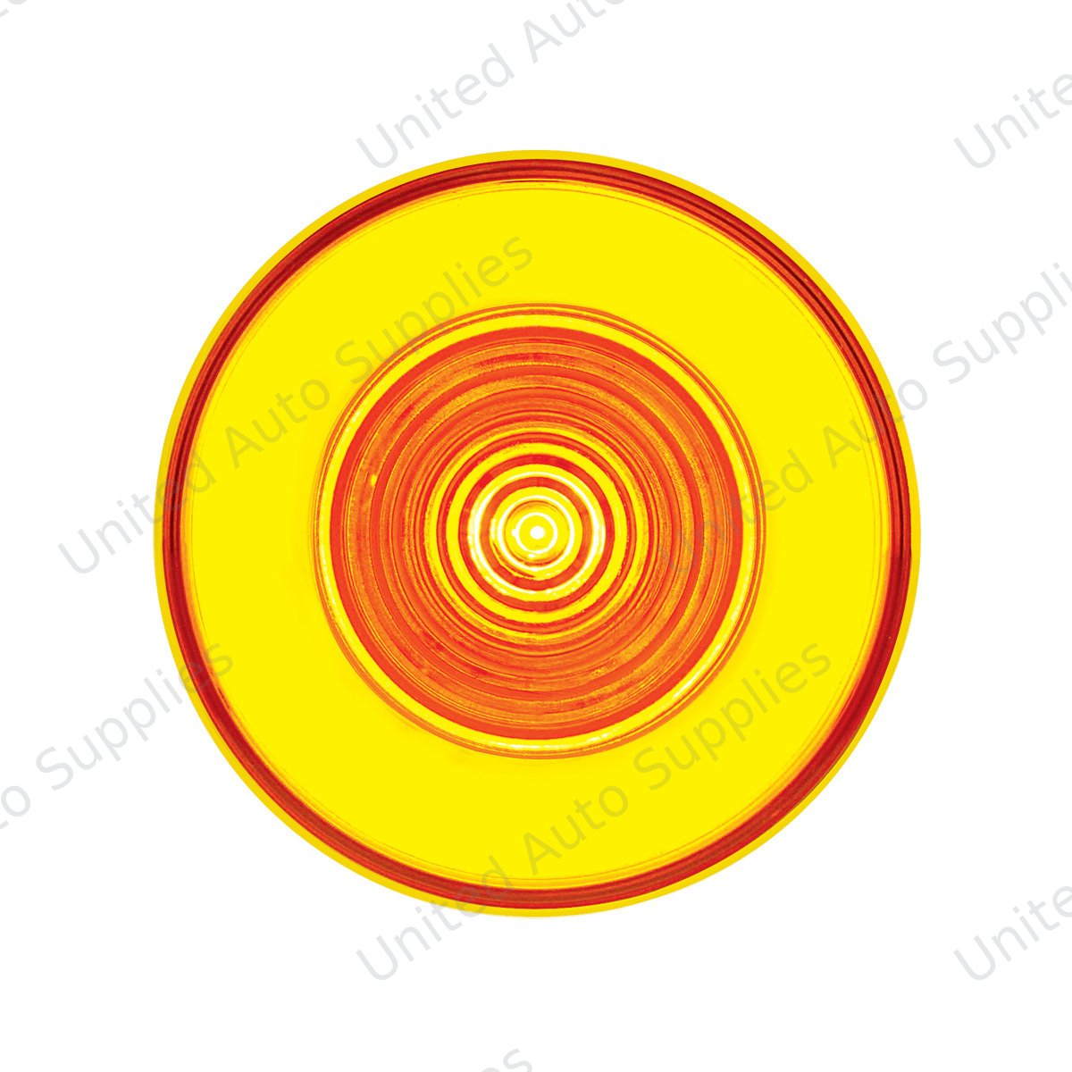 GloLight 9 LED 2.5" Round Clearance/Marker Light - Amber LED/Amber Lens