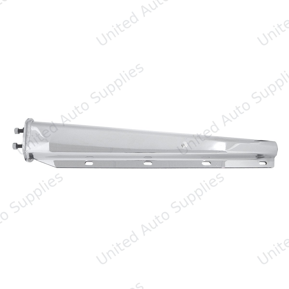 30" Chrome Heavy Duty Mud Flap Hangers - 2" Bolt Pattern (Pair)