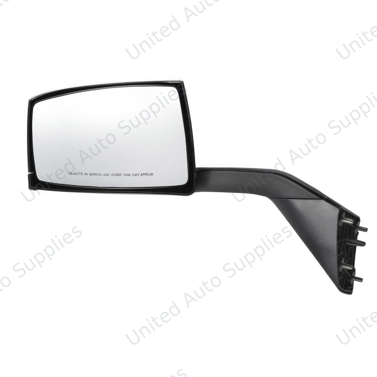 Chrome Hood Mirror Assembly For 2004-2014 Volvo VN/VNL - Driver
