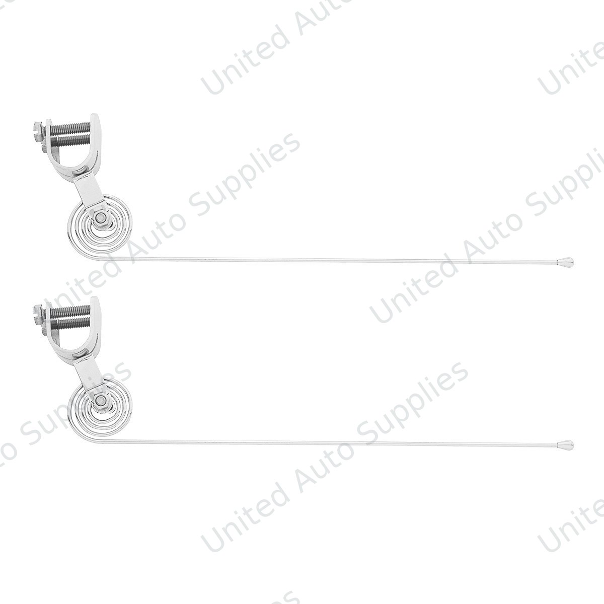 Chrome Vintage Curb Feelers (2-Pack)