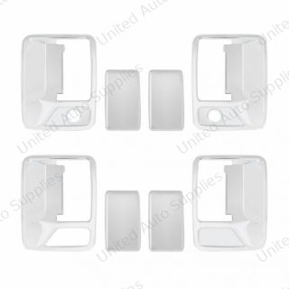 Ford Super Duty Chrome Door Handle Cover Set - 4 Door