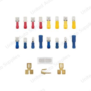 22-10 AWG Assorted Vinyl Disconnect Kit (20-Pack)