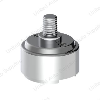 1/2"-13 Thread-On Shift Knob Mounting Adapter For Eaton Fuller Style 9/10 Shifter - Chrome (Bulk)