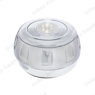 Chrome Steering Wheel Hub & Horn Button Kit For 1997-2001 Kenworth Trucks
