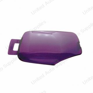 Side Dome Light Lens For Kenworth W900L/T800 (2006-2014) And T660 (2008-2014) - Purple (Card of 2)