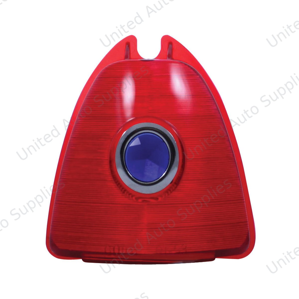 Upper Stop Tail Light Lens With Blue Dot For 1953 Chevy Passenger Cars
