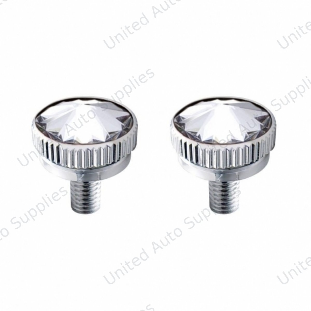 5mm CB Mounting Bolt With Clear Crystal (2-Pack)