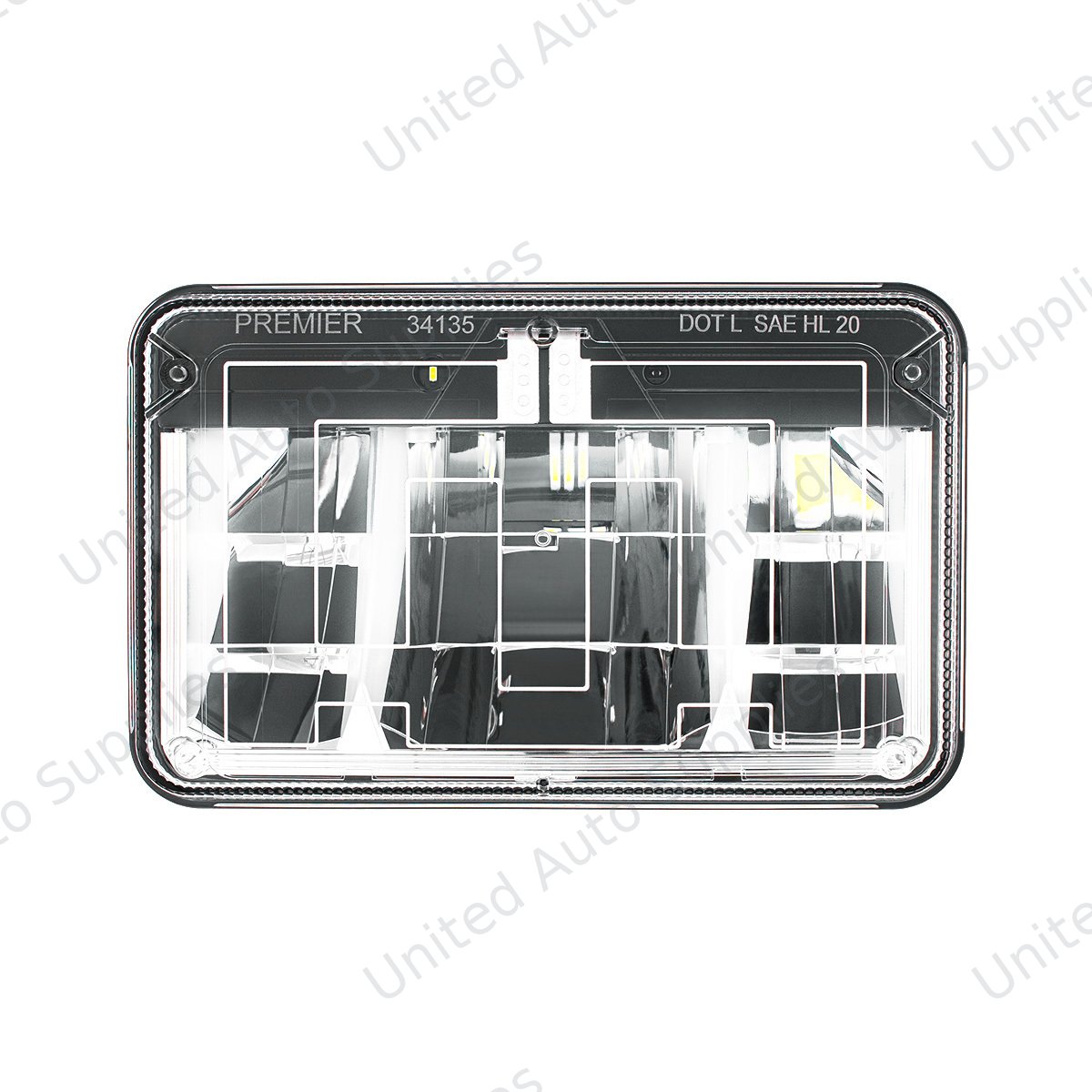 ULTRALIT - LED Heated 4" X 6" Low Beam Headlight