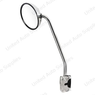 Chrome Hood Mirror For 2013-2021 Kenworth T680 - Driver