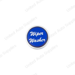 "Wiper/Washer" Dash Knob - Blue Glossy Sticker