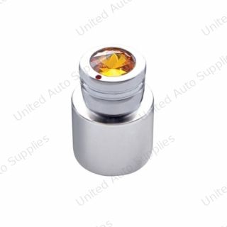 CB On/Off/Volume/Squelch Knob - Amber Crystal
