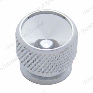 Chrome Bolt Head - Indented (Card of 4)