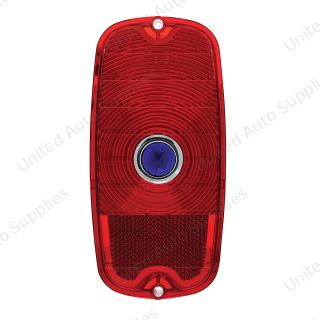 Tail Light Lens With Blue Dot For 1960-66 Chevy & GMC Fleetside Truck