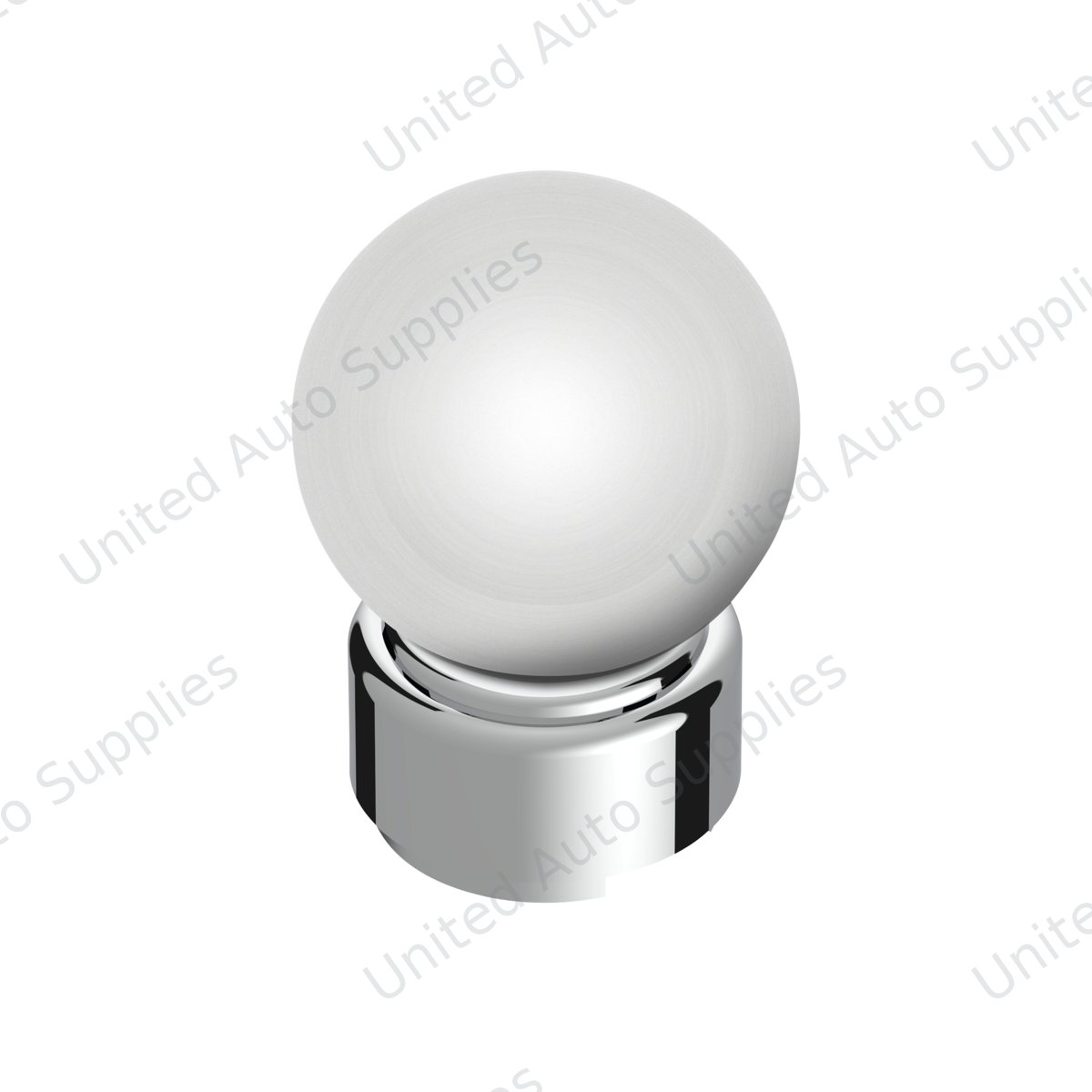 Thread-On Bristol Gearshift Knob with 9/10 Speed Adapter-Clear Anodized