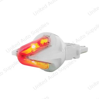 High Power Dual LED 3157 Bulb - Red