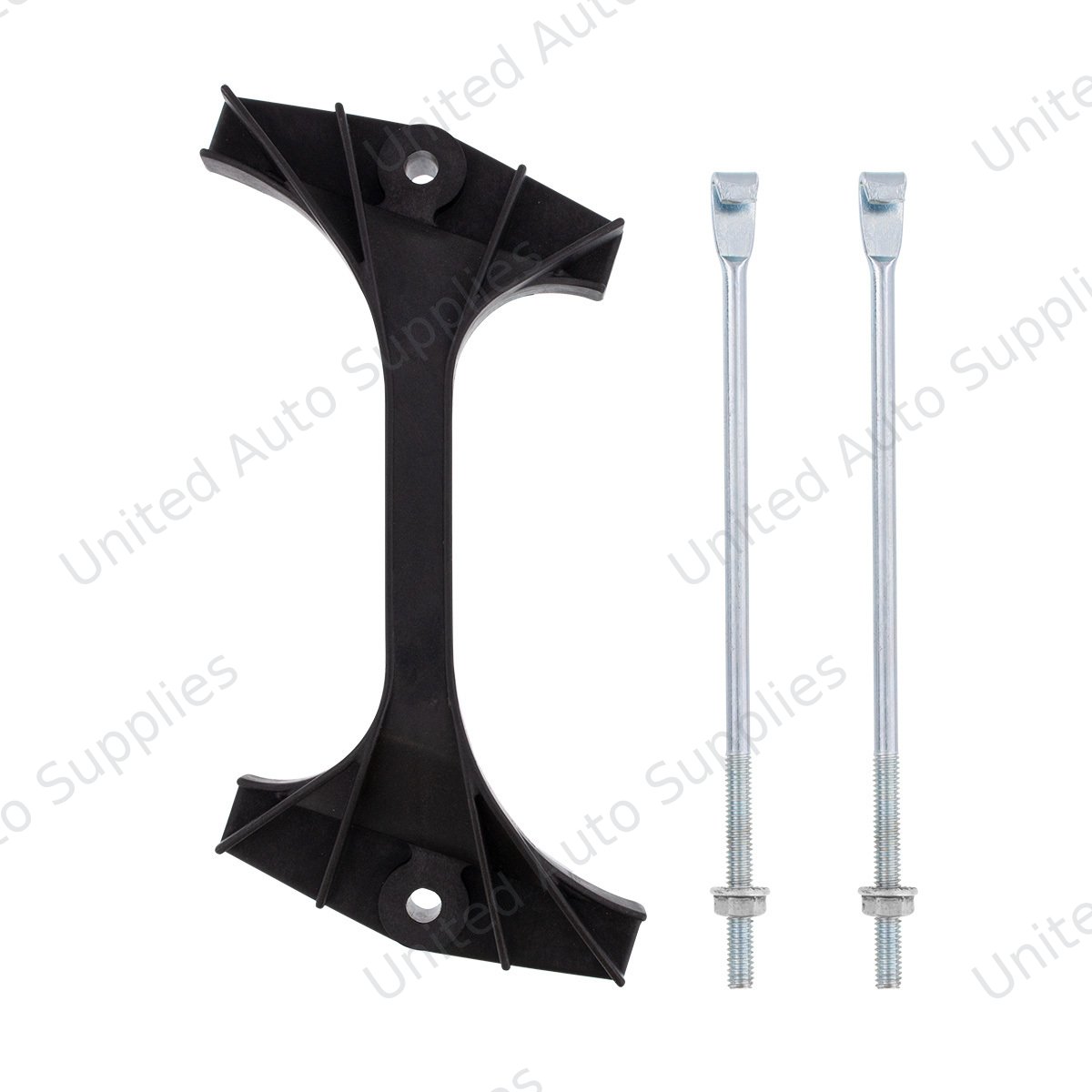Black Polymer Battery Hold Down Bracket For Ford Bronco (1978-79) & Truck (1973-79)