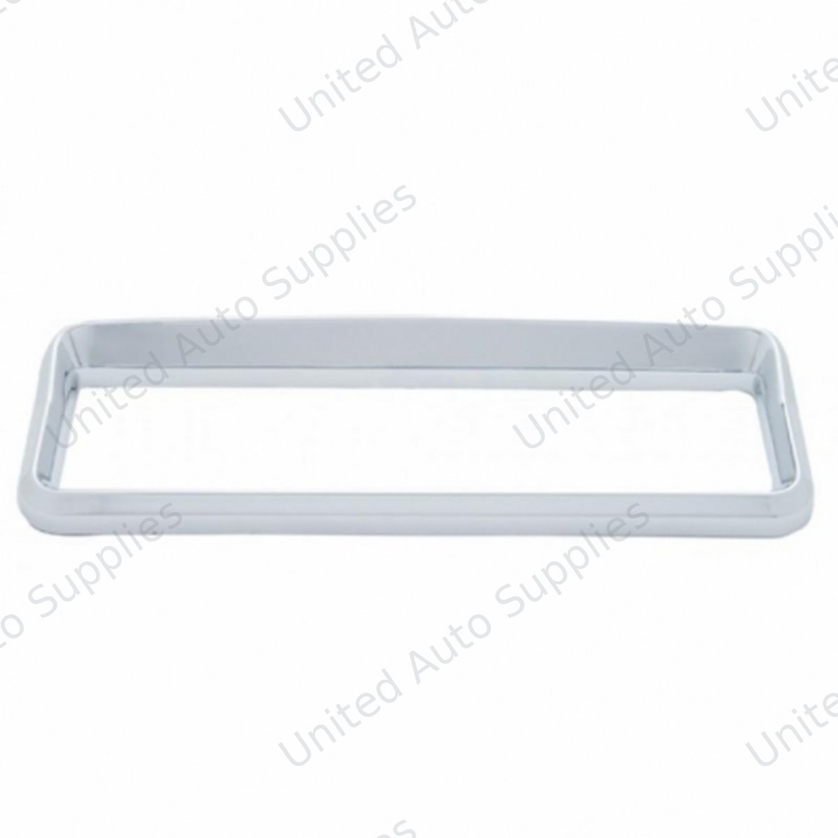 Chrome "Studio Sleeper" Bezel With Visor For Kenworth