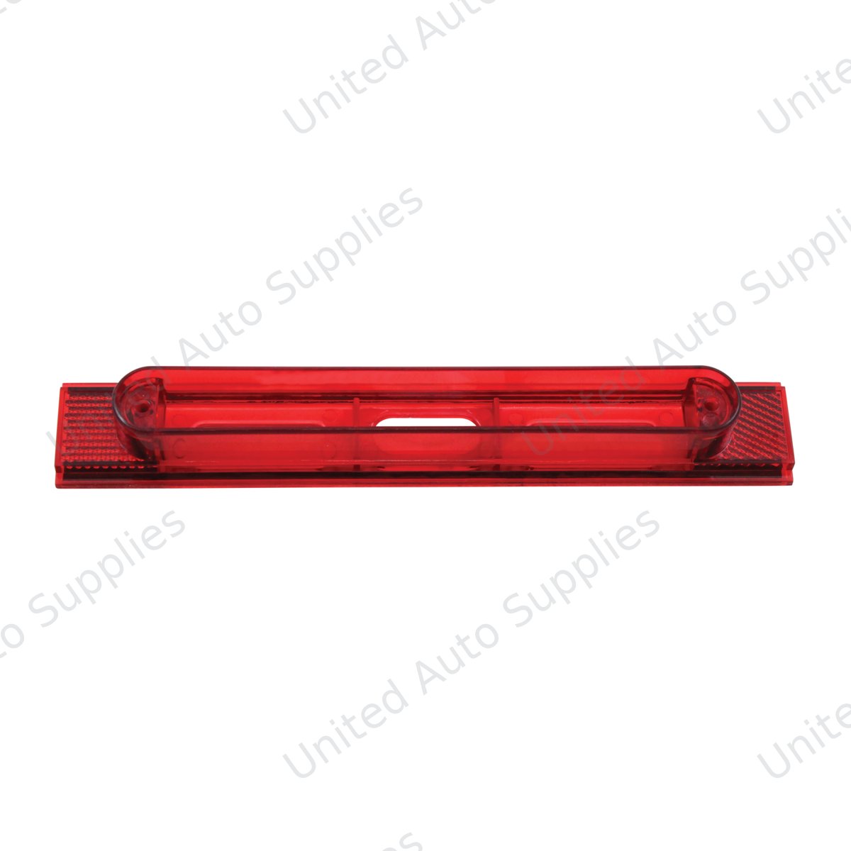 Conspicuity Reflector Plate Light Housing - Red (Bulk) (Each)