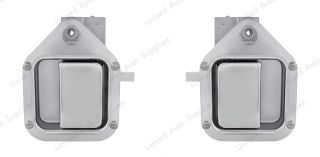 Exterior Sleeper Storage Door Handle For Kenworth W900/T800 (2004-2015), Short Striker - Driver and Passenger (2pcs)