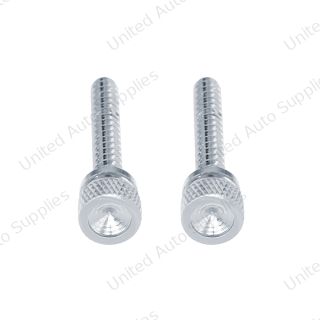 Long Knurled Thumb Dash Screw For Freightliner - Indented (Card of 2)