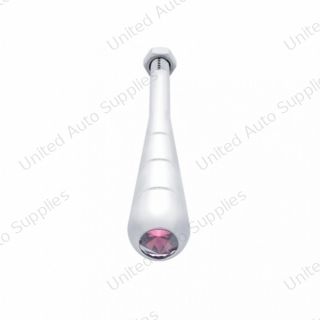 4-3/4" Steering Column Tilt Handle With Purple Crystal