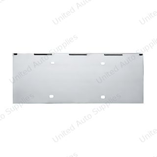Stainless 1 License Plate Holder