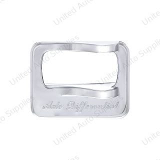 Chrome Plastic Rocker Switch Cover For Peterbilt - Axle Differential