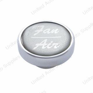 "Fan/Air" Dash Knob - Silver Glossy Sticker