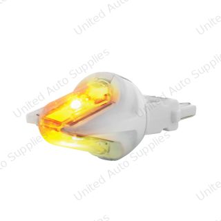 High Power Dual LED 3157 Bulb - Amber
