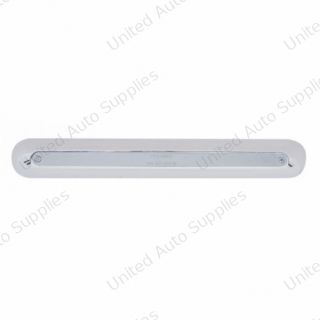 Freightliner 19 LED 12" Mirror Light Bar - Amber LED/Chrome Lens