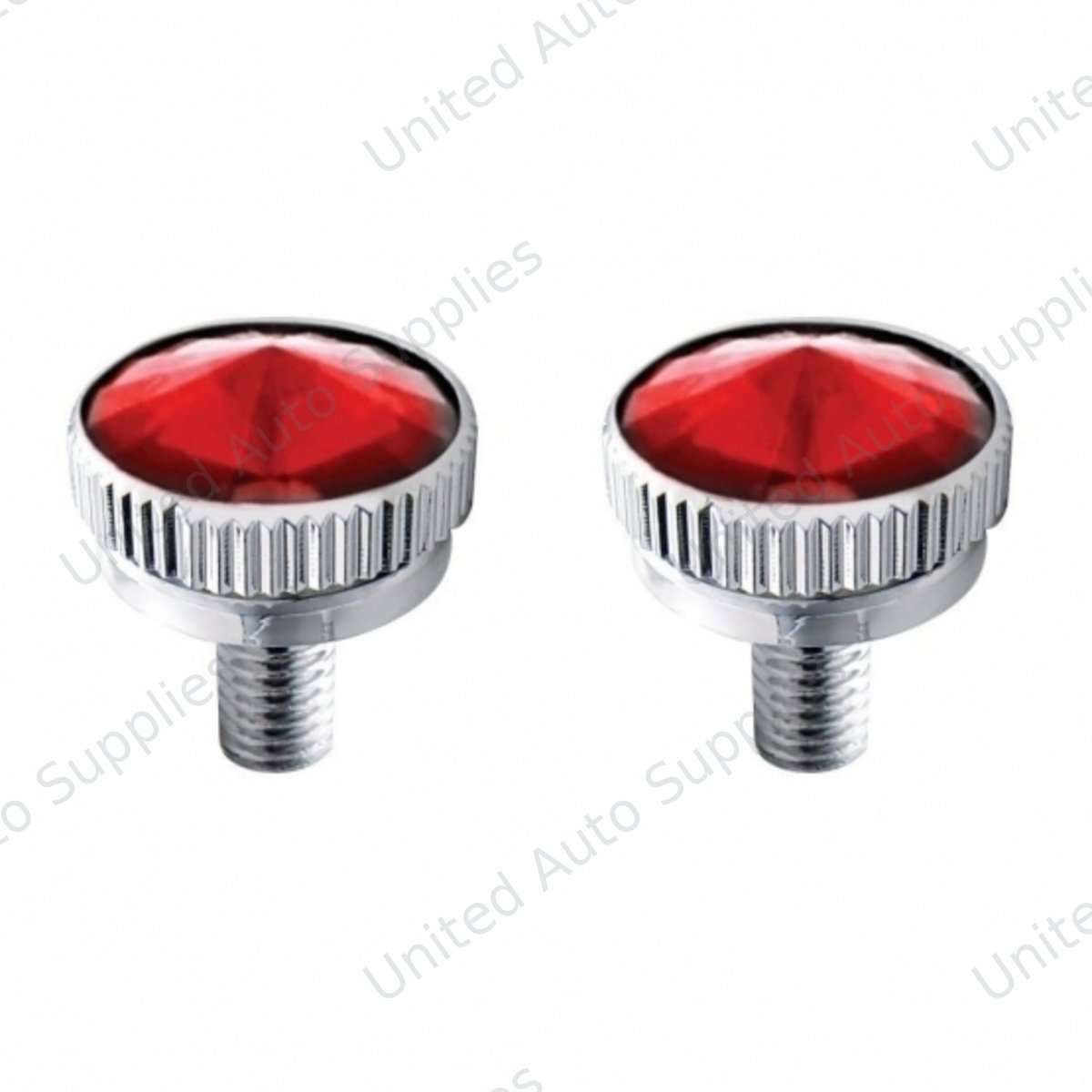 6mm CB Mounting Bolt With Red Crystal (2-Pack)