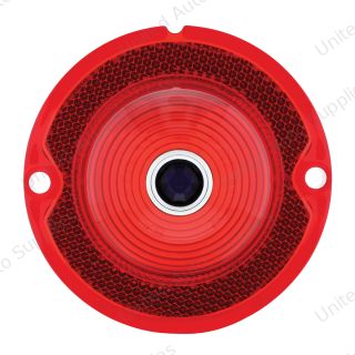 Tail Light Lens With Blue Dot For 1958 Chevy Passenger Car