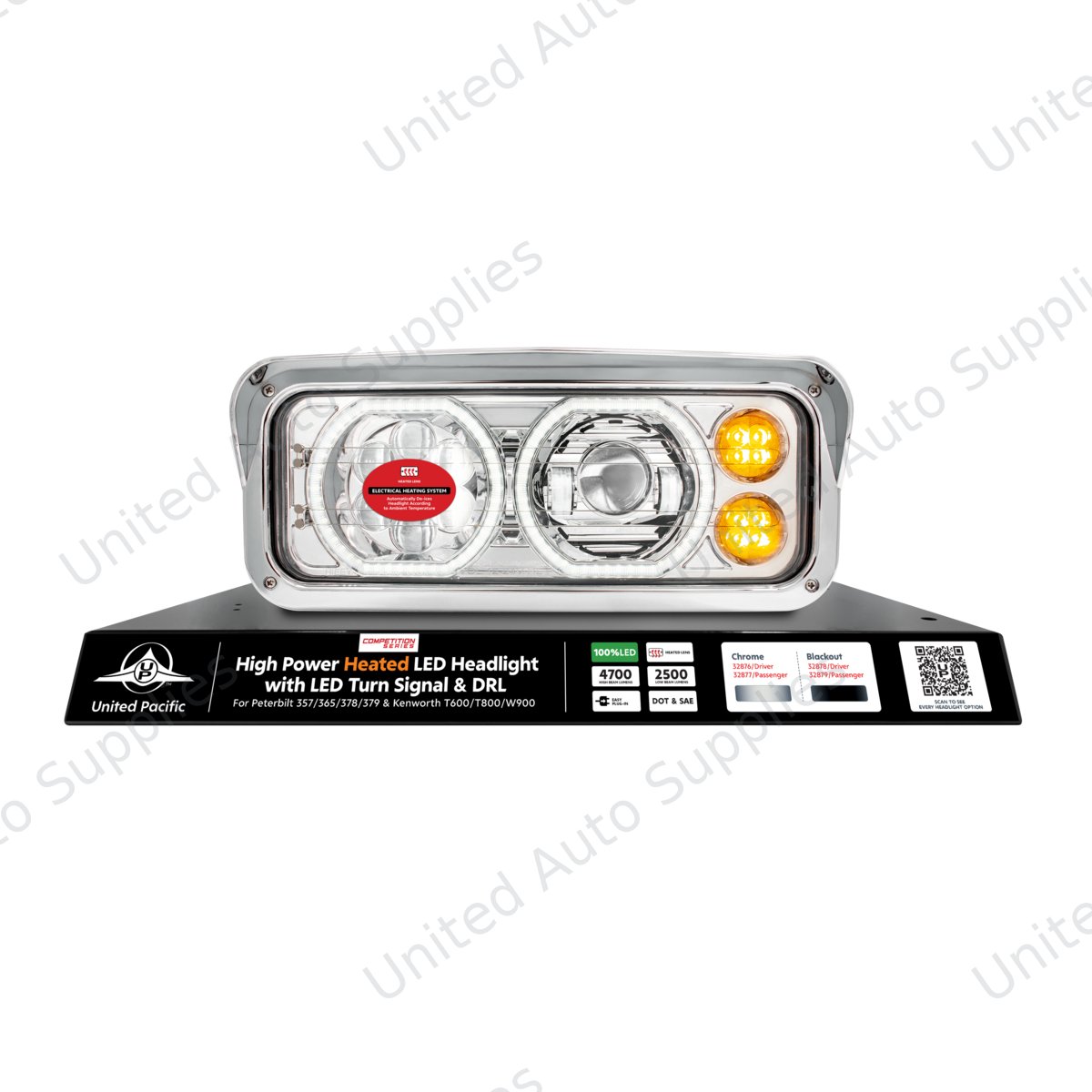 United Pacific Modular Headlight Display-32876