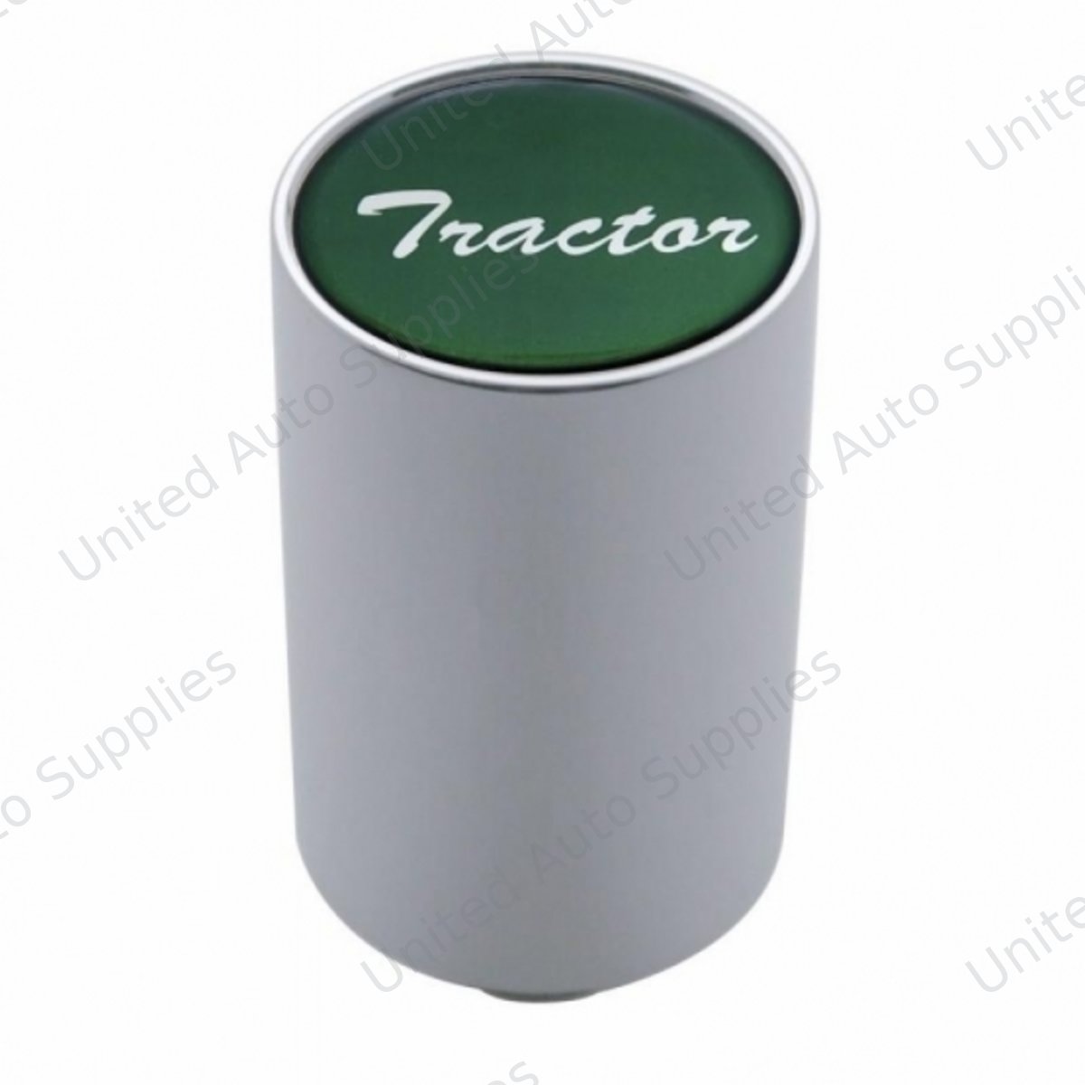 "Tractor" 3" Air Valve Knob - Green Glossy Sticker