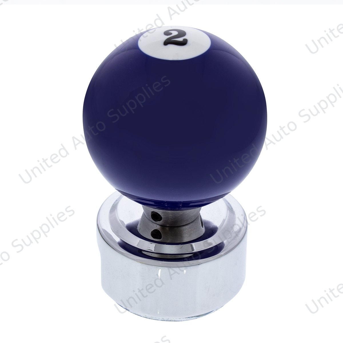 Number 2 Pool Ball Gearshift Knob For 13/15/18 Speed Eaton Style Shifters