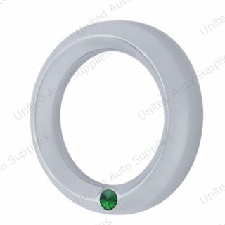 Signature Series Small Gauge Cover For 2006+ Peterbilt - Green Crystal