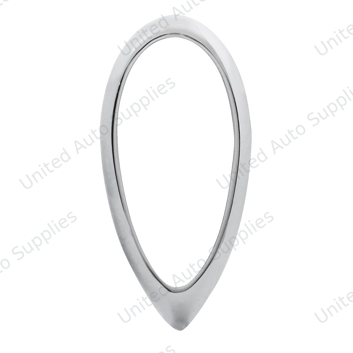 Chrome Die-Cast Flush Mount Bezel For 1938-39 Ford Passenger Car