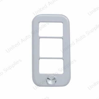 Rocker Switch Cover With 3 Openings With Indented For Freightliner (3-Pack)