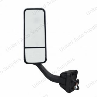 Chrome Mirror Assembly With Heated Mirror For 2008-2017 Freightliner Cascadia - Driver