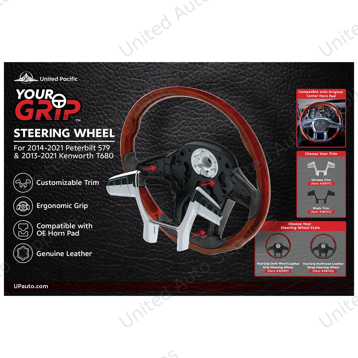 YourGrip Steering Wheel Poster